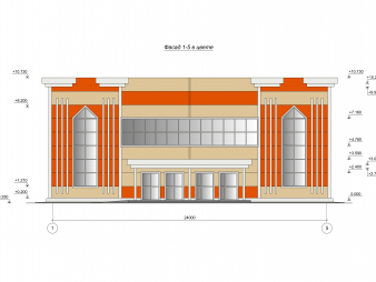 Торговый центр из сэндвич-панелей