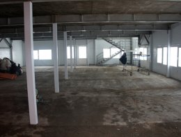 ТРЦ Радуга из сэндвич-панелей, построенная компанией Альянс - ТРЦ Радуга, пгт Опарино, Кировской обл., 400 м2